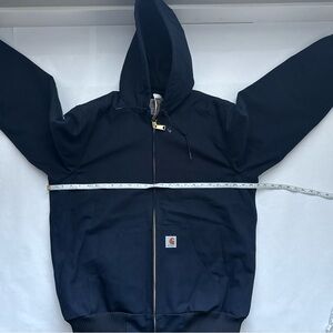 Carhartt Navy Blue Hooded Jacket